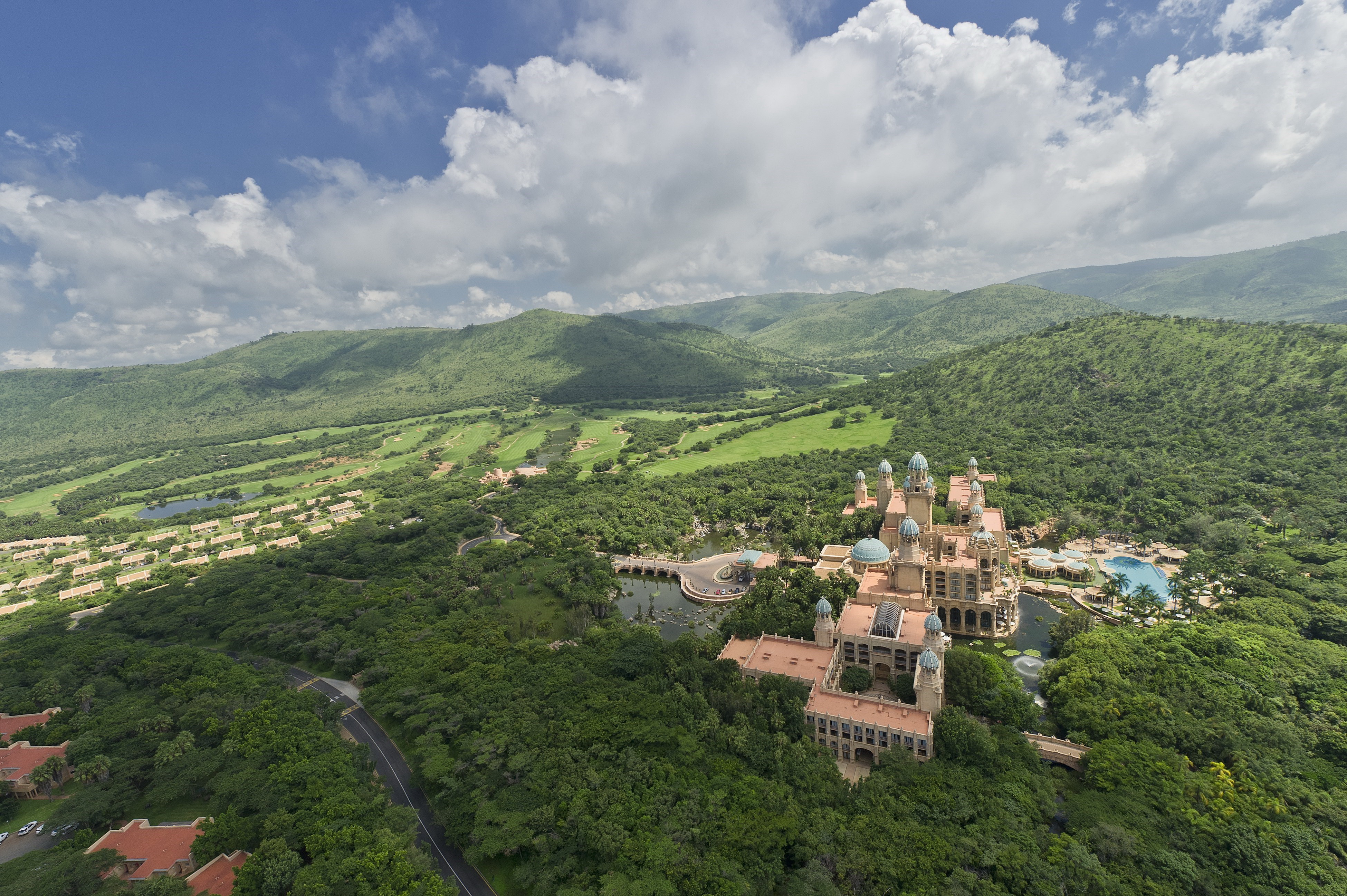 Sun City Aerial The Palace Lost City Golf Course Sun Vacation Club