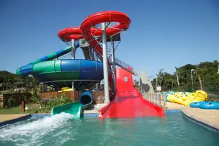 Wild Coast Wild Waves Water Park Super Bowl Ride Boomerango Tube 4925
