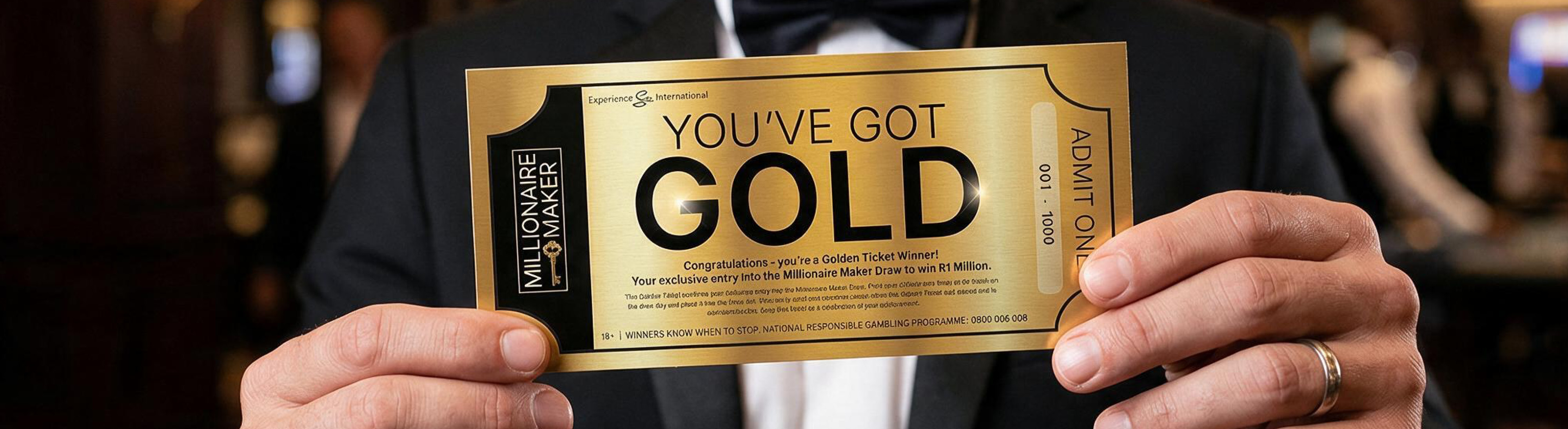 Ticket To A Million Web Banners Friday Draws