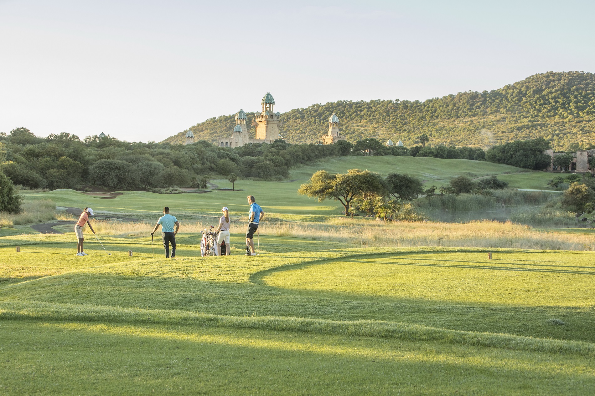 Sun City Lost City Golf Course 18Th Hole The Palace Guests