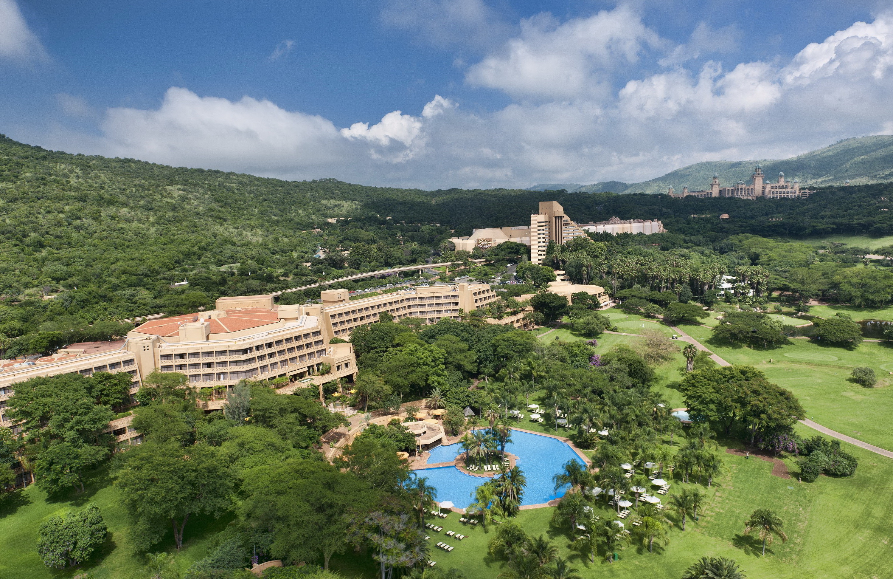 Sun City Aerial Hotel Cascades Palace 1