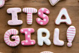 Sun Celebrations Cookies Its A Girl