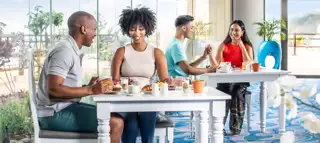 Wild Chicos Couples Breakfast Dining