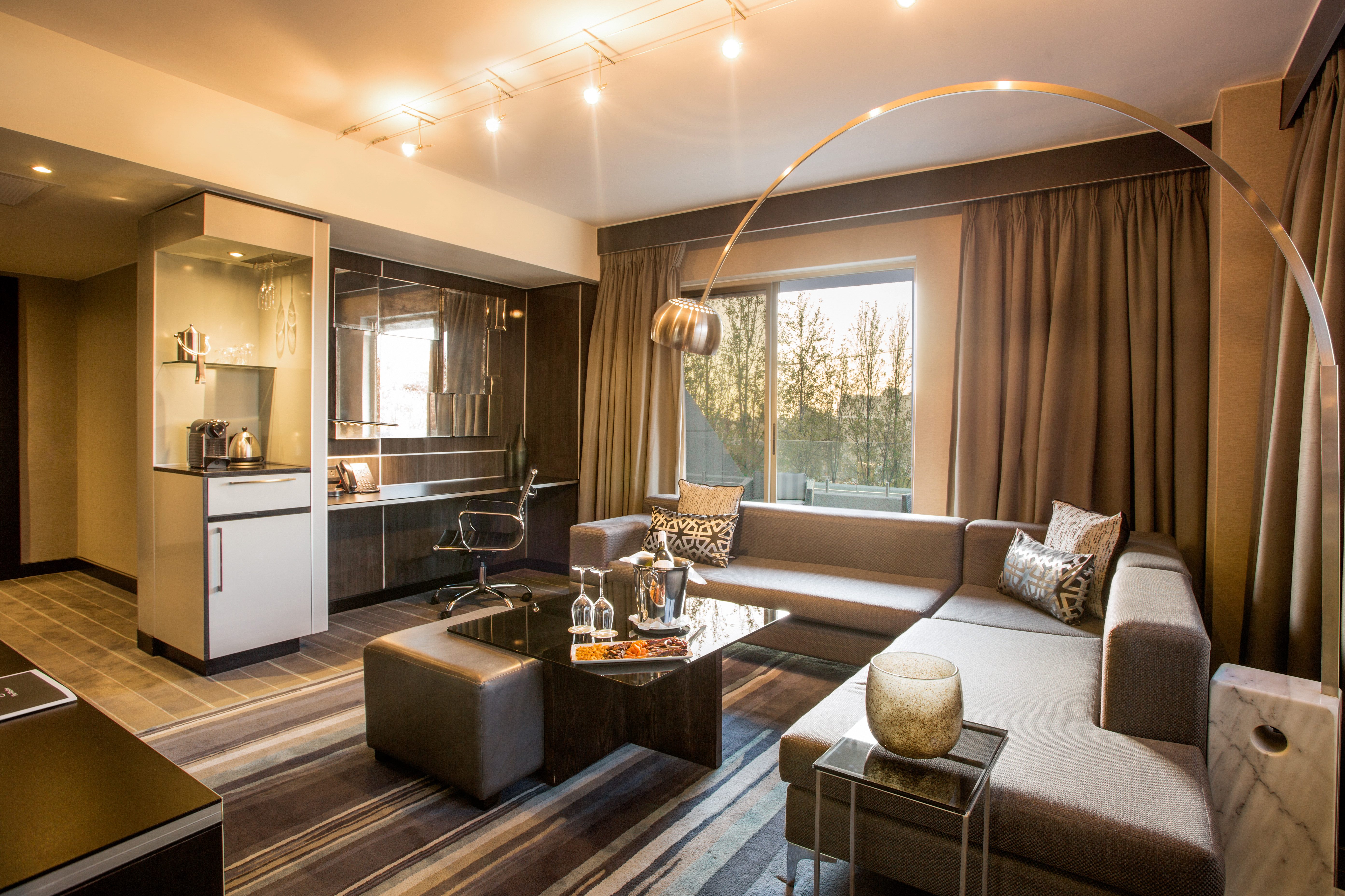 Masl The Maslow Suite With Balcony Lounge Props Door