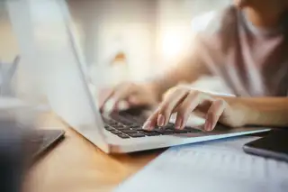 Woman Laptop