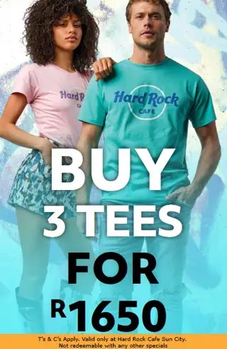 Sunr Hard Rock Buy 3 Tees