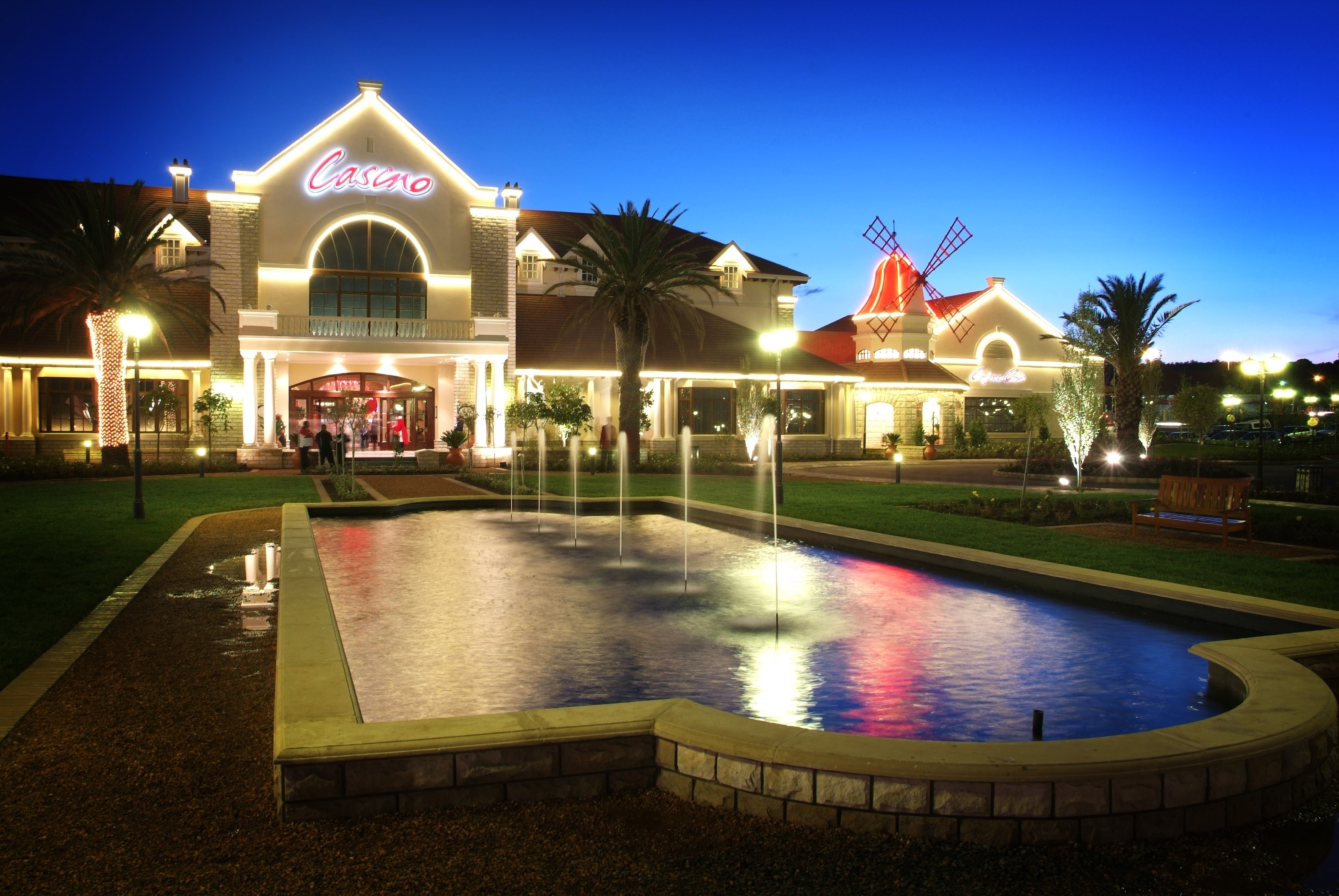 Wind Exterior Night Casino Pool 1