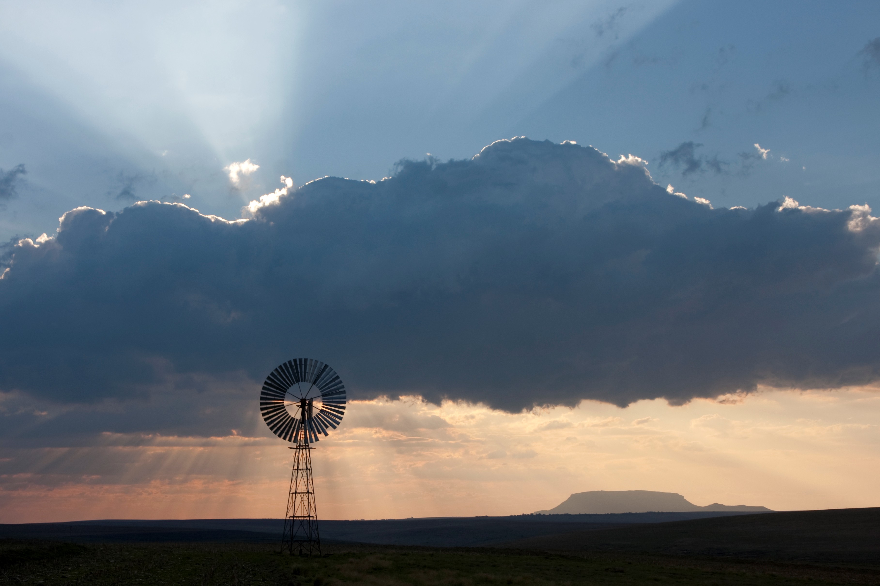 Landscape Windmill 5371