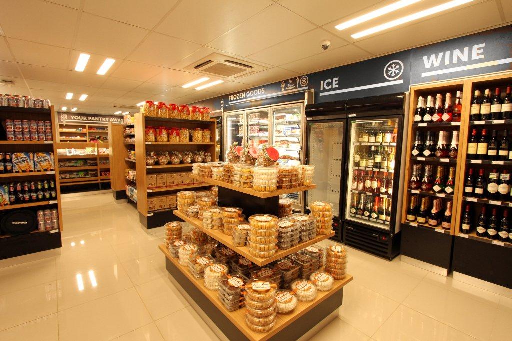 Sun City The Pantry Shelves Wine Ice Frozen