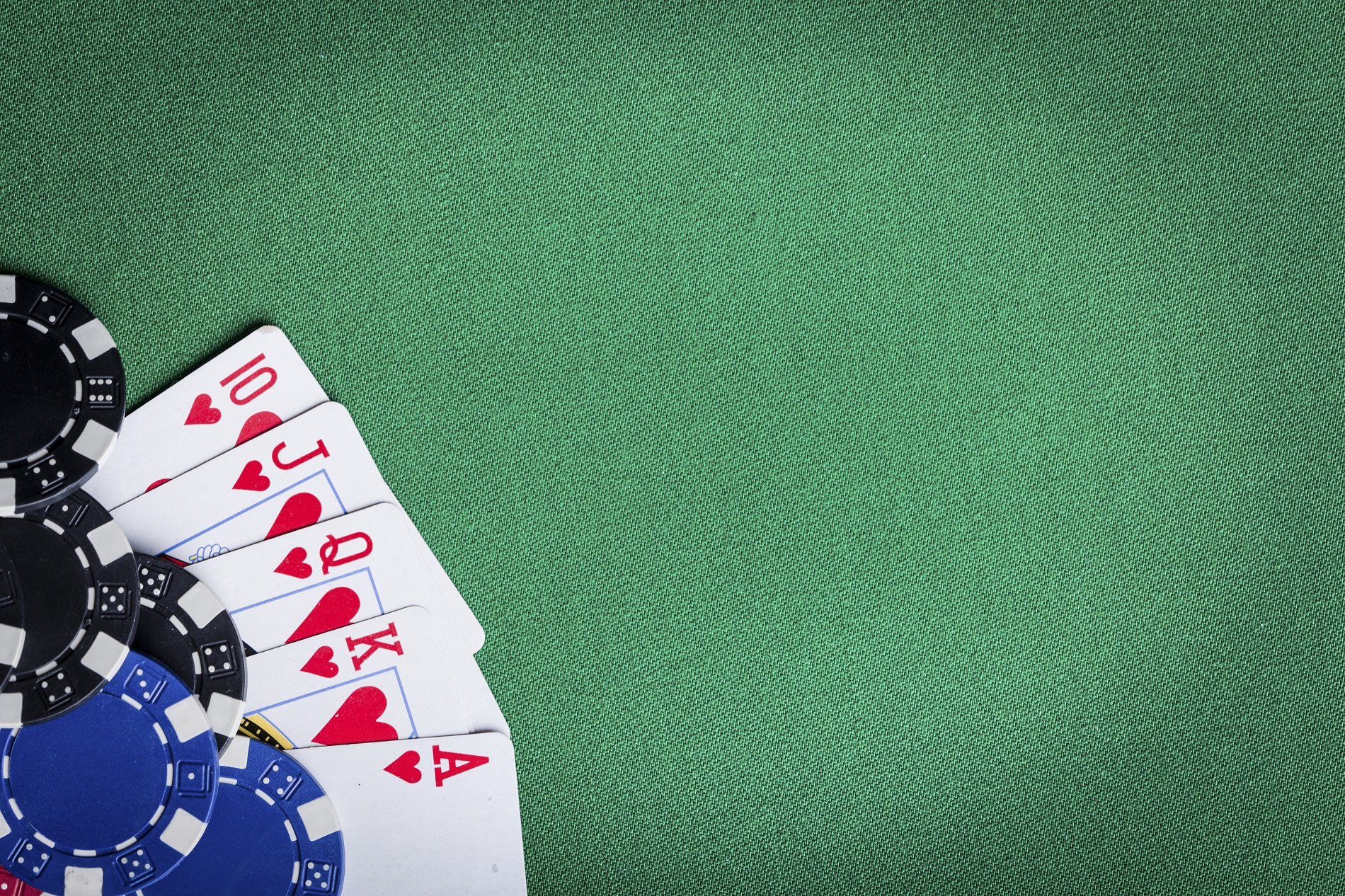 Stock Poker Table Green