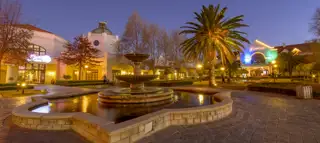 Wind Exterior Evening Garden Fountain