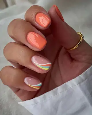 Sun City Sorbet Stunning Summer Nail Designs 4