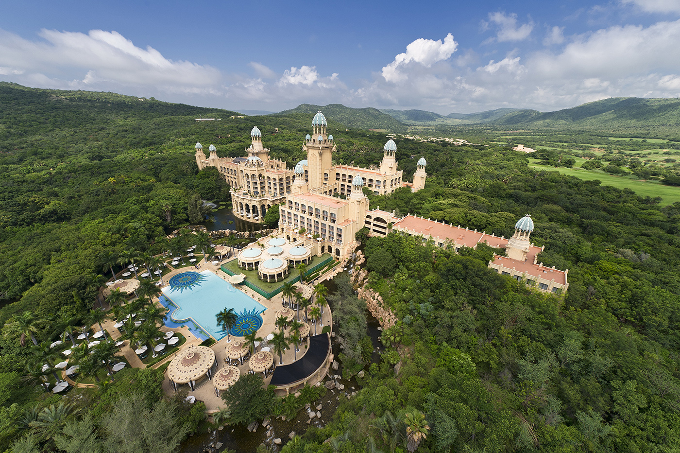 Sun City The Palace Aerial