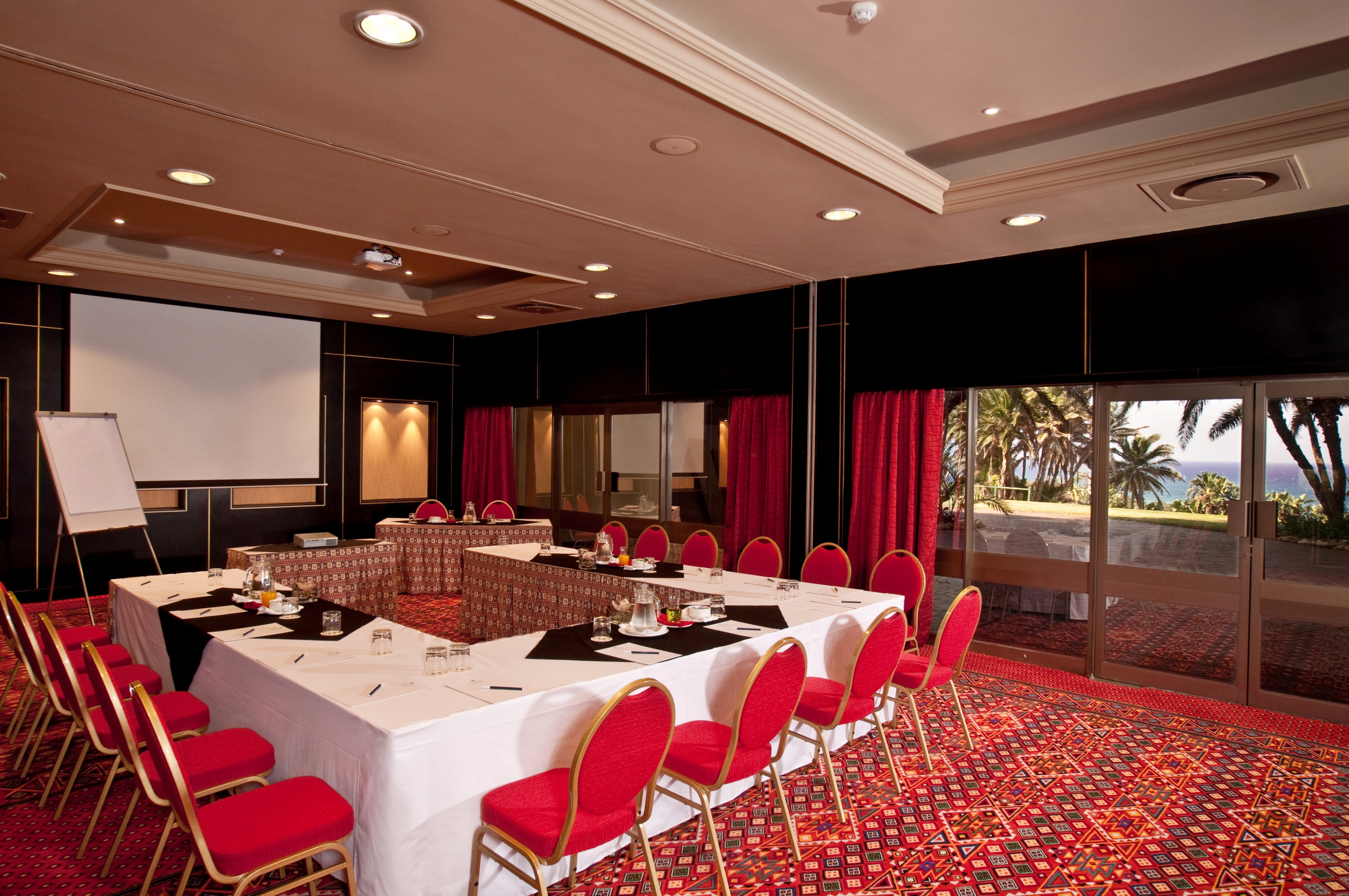Wild Coast Sun Mzamba Conference Room Boardroom Set Up