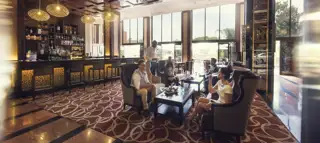 Sun City Cascades Lobby Bar Blurred