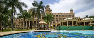Sun City The Palace Pool Wide Angle Day