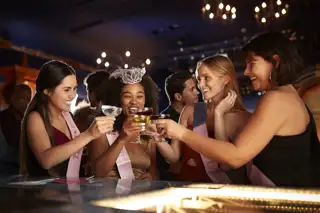 Sun Celebrations Bridal Party Drinks Cheers