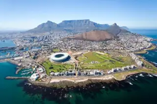 Cape Town Stadium Table Mountain Aerial (1)