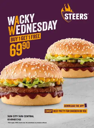 Sunr Steers Wacky Wednesday Mar 2026