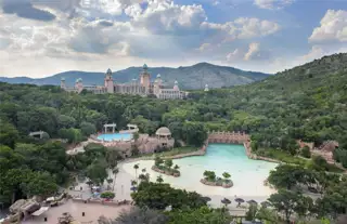 Sun City Valley Of Waves And The Palace Aerial 2