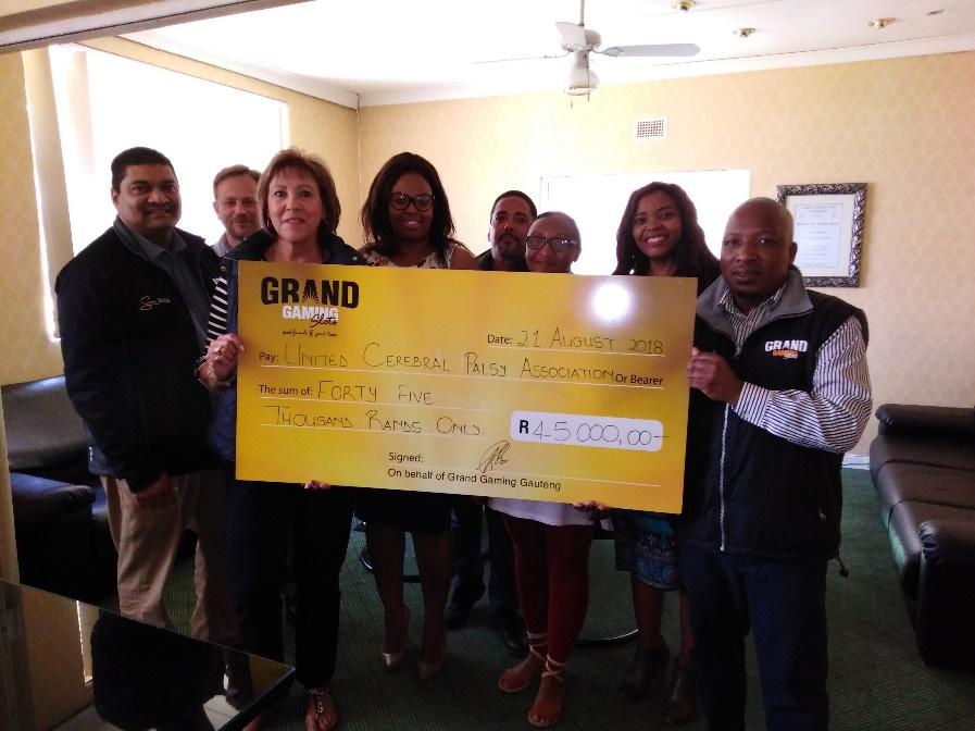 Grand Gaming Gauteng United Cerebral Palsy Association