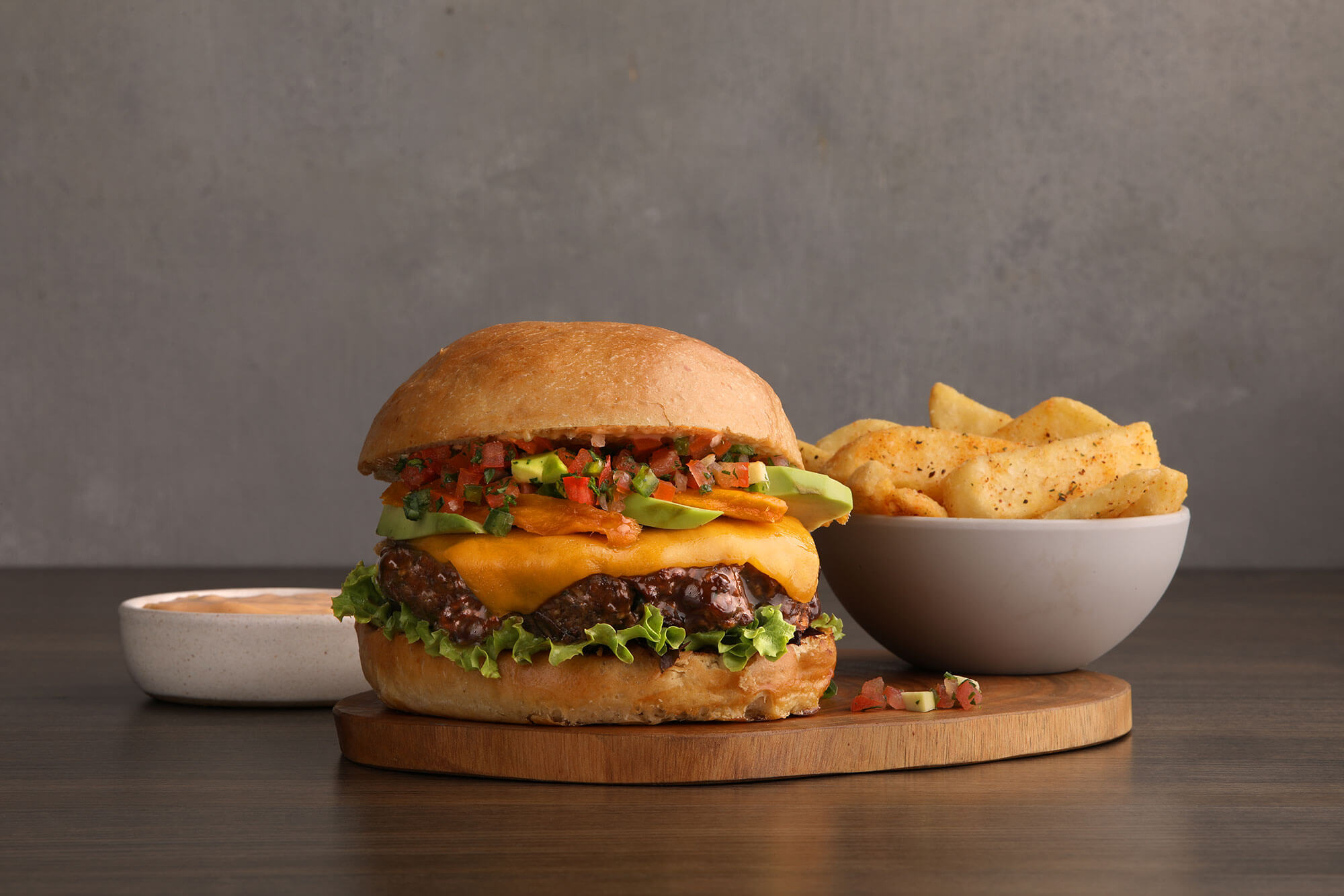Time Appetite Roasted Black Bean Burger