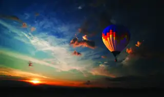 Hot Air Balloon Safari