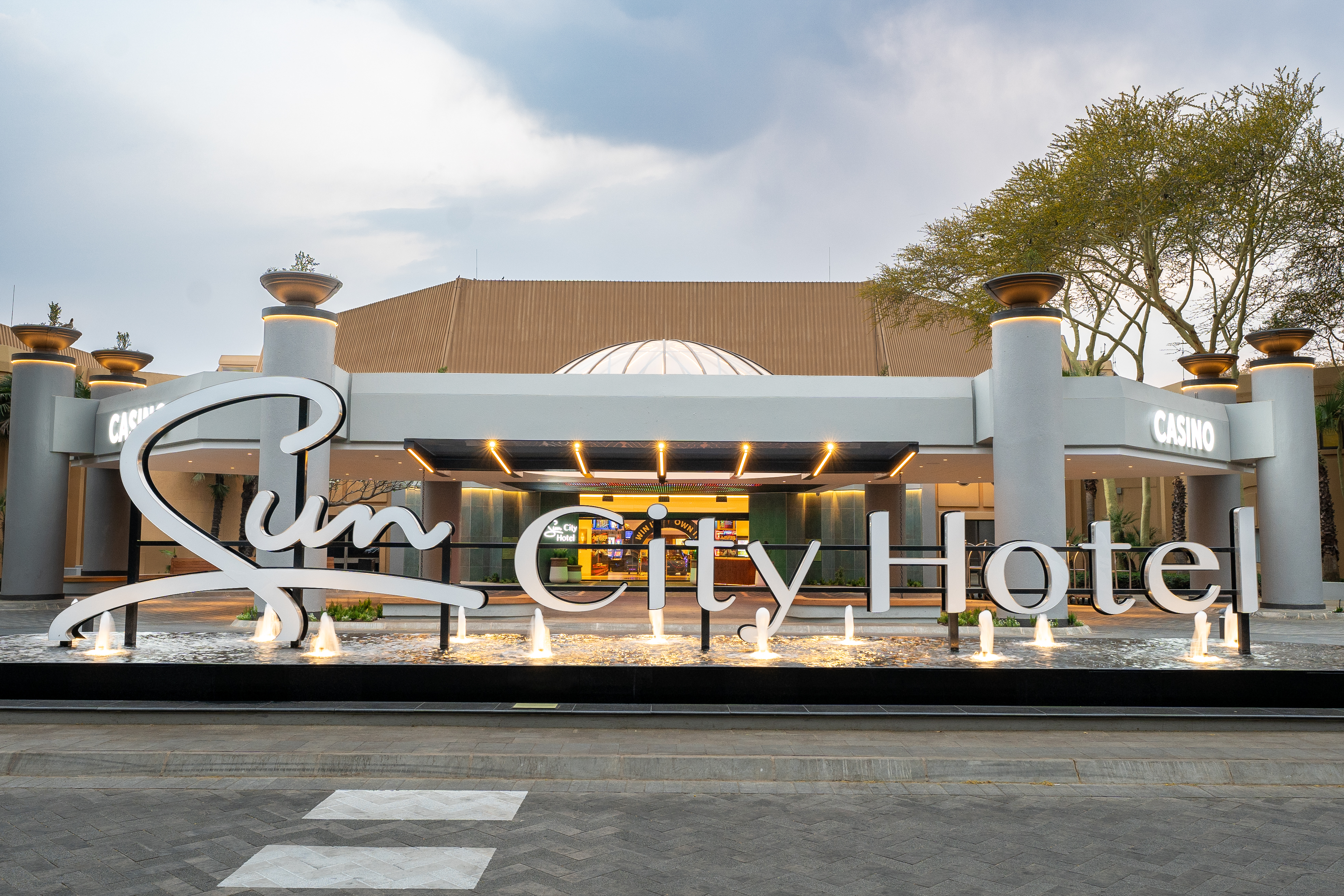 Sun City Hotel Relaunch Entrance