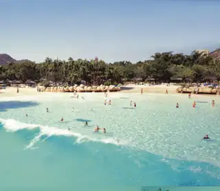Valley Of Waves Roaring Lagoon Wave Pool Beach