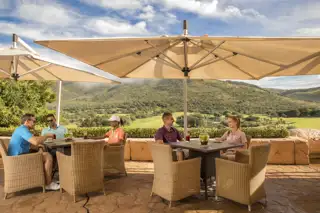 Sun City Lost City Golf Course Crocodile Lounge Terrace