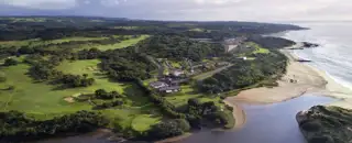 Wild Coast Sun Aerial Golf Course Water World Hotel Beach