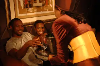 Mero Casino Kiba Club Serving Champagne 7