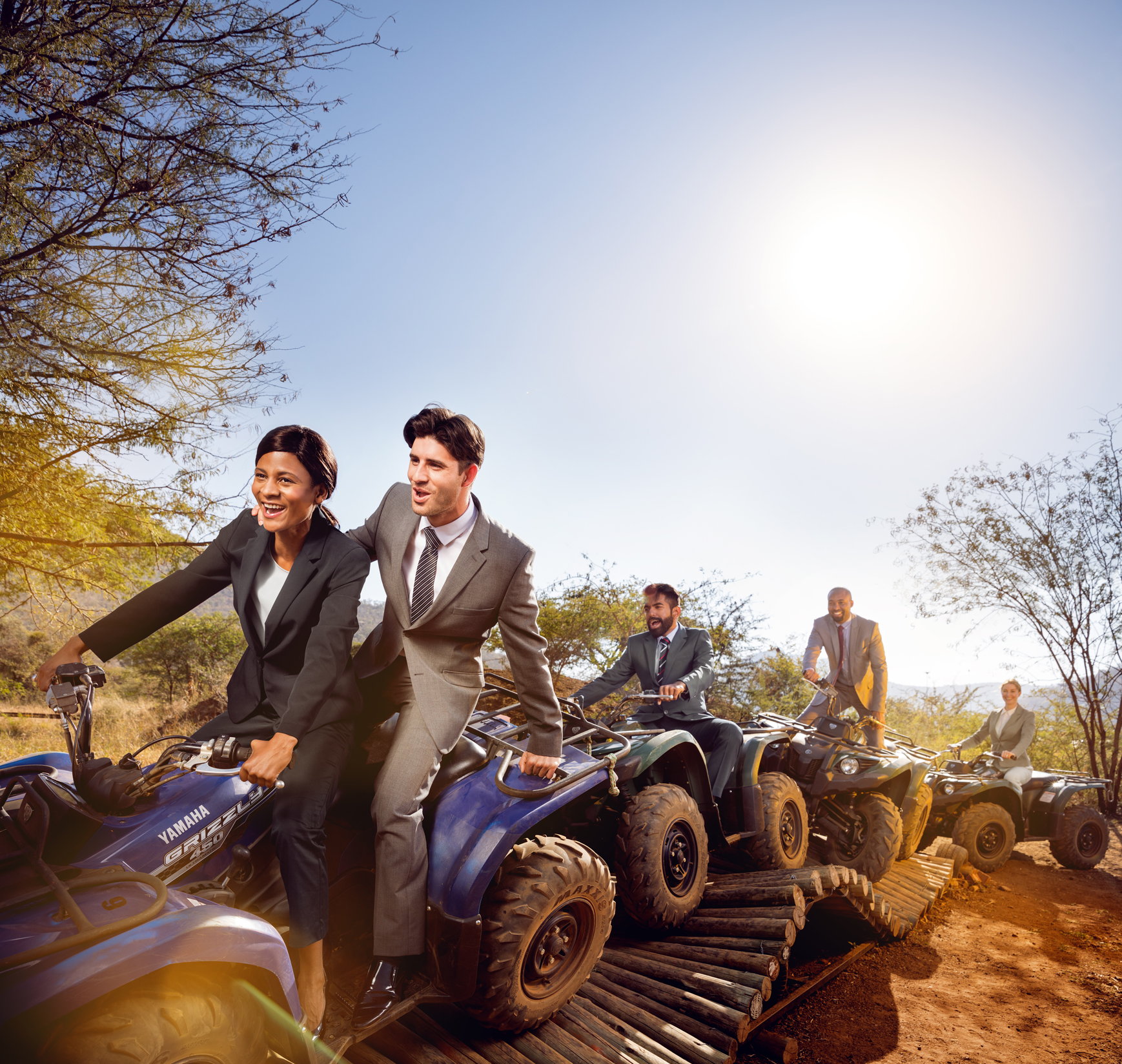Sun City Conference With A Difference Quad Bikes